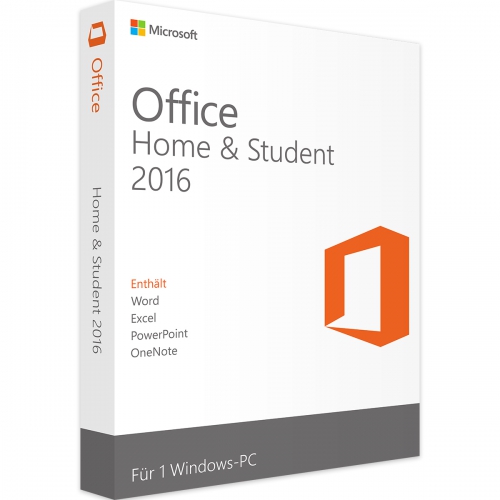 Microsoft Office 2016 Home & Student 1PC Scarica la licenza