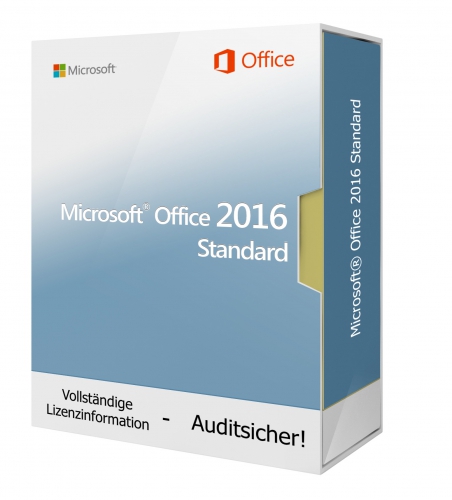Microsoft Office 2016 Standard 1PC Licencia de descarga