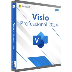 Microsoft Visio 2019 Professional 1 PC Licencia de descarga