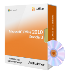 Microsoft Office 2010 STANDARD DVD