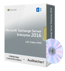 Microsoft Exchange Server Enterprise 2016 incl. Tralion-DVD