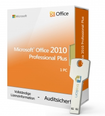 Microsoft Office 2010 PROFESSIONAL PLUS, USB-Stick 1 PC